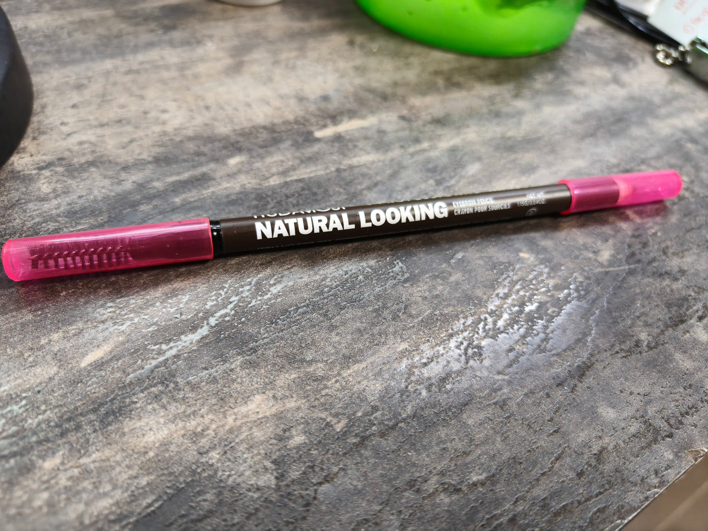 EYEBROW DARK BROWN WITH BRUSH PENCIL