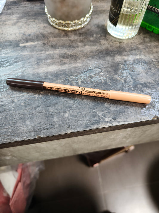 EYEBROW DARK BROWN WITH CONCEALER PENCIL
