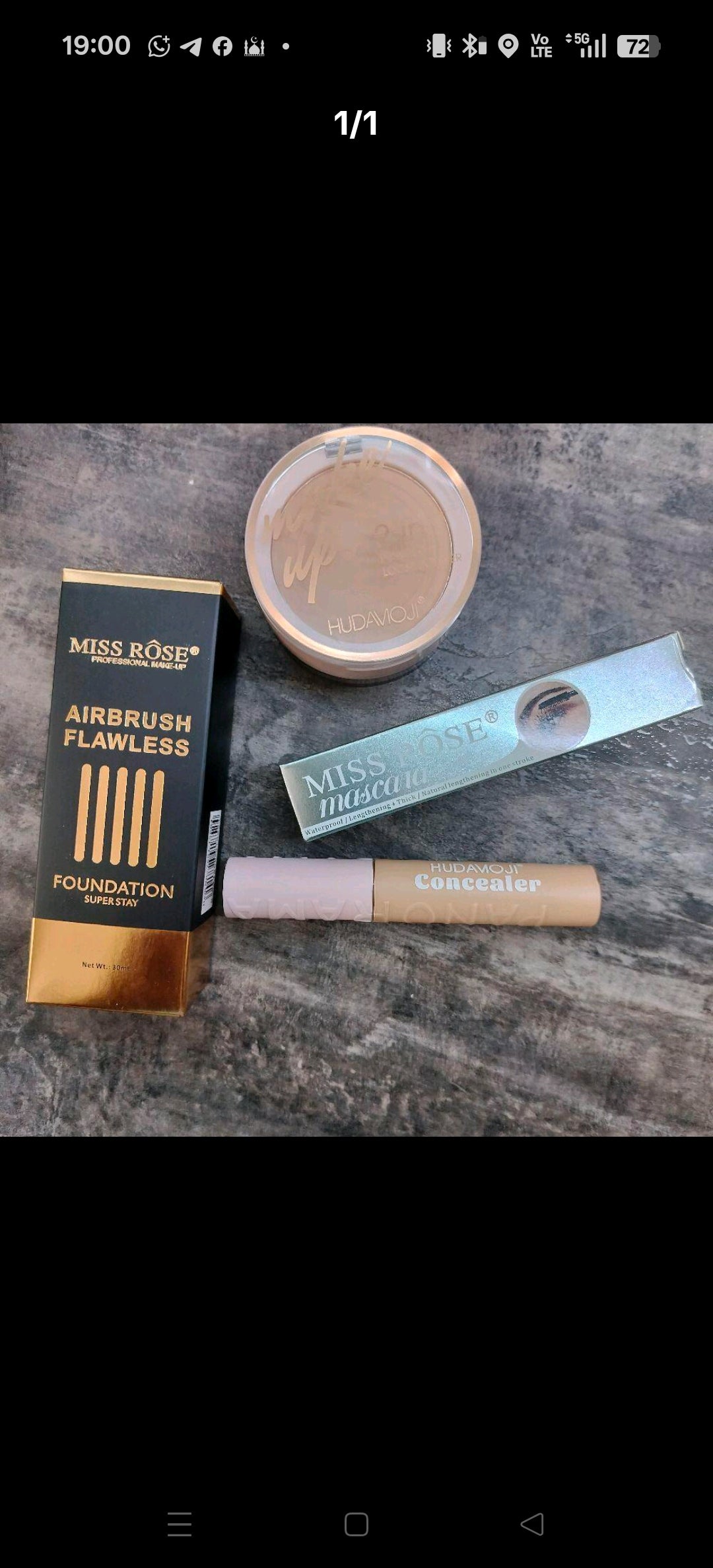 COMBO BEDAK DIVA (FD+BEDAK+CONCEALER+MASCARA)