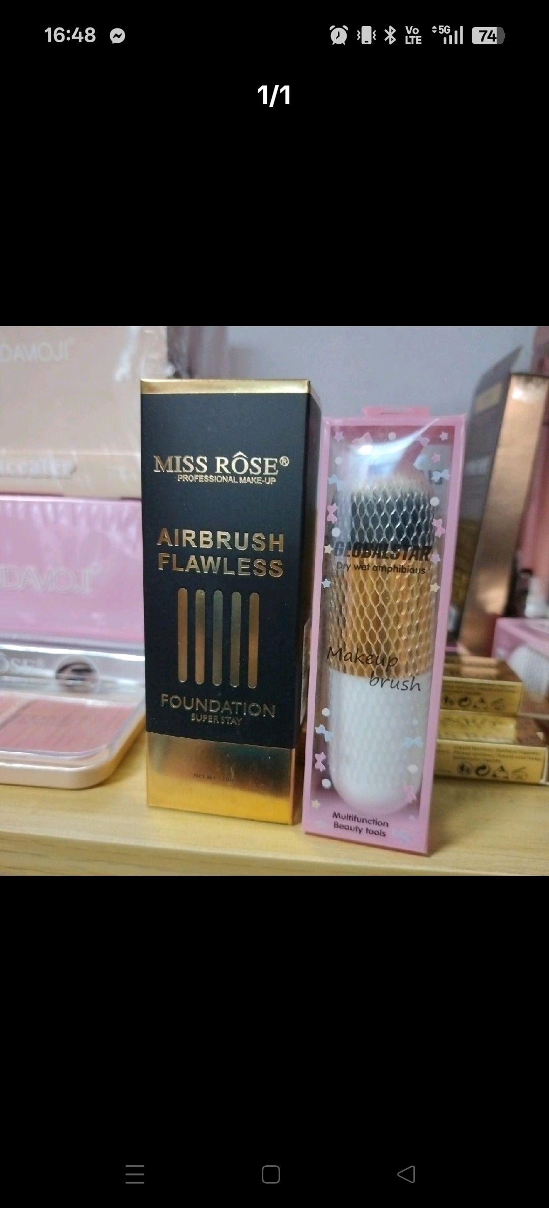 AIR BRUSH FOUNDATION + FD BRUSH